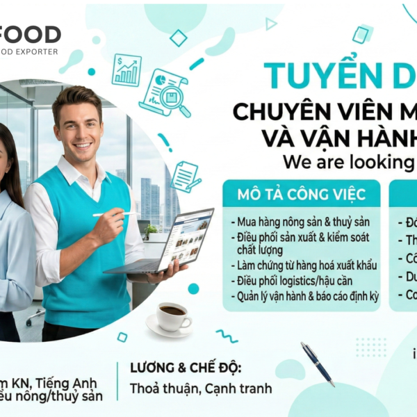 Job Vacancy: Purchasing & Internal Operations Specialist